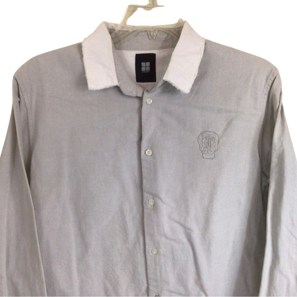 Insight Men's Button Up Long Sleeve Shirt Medium